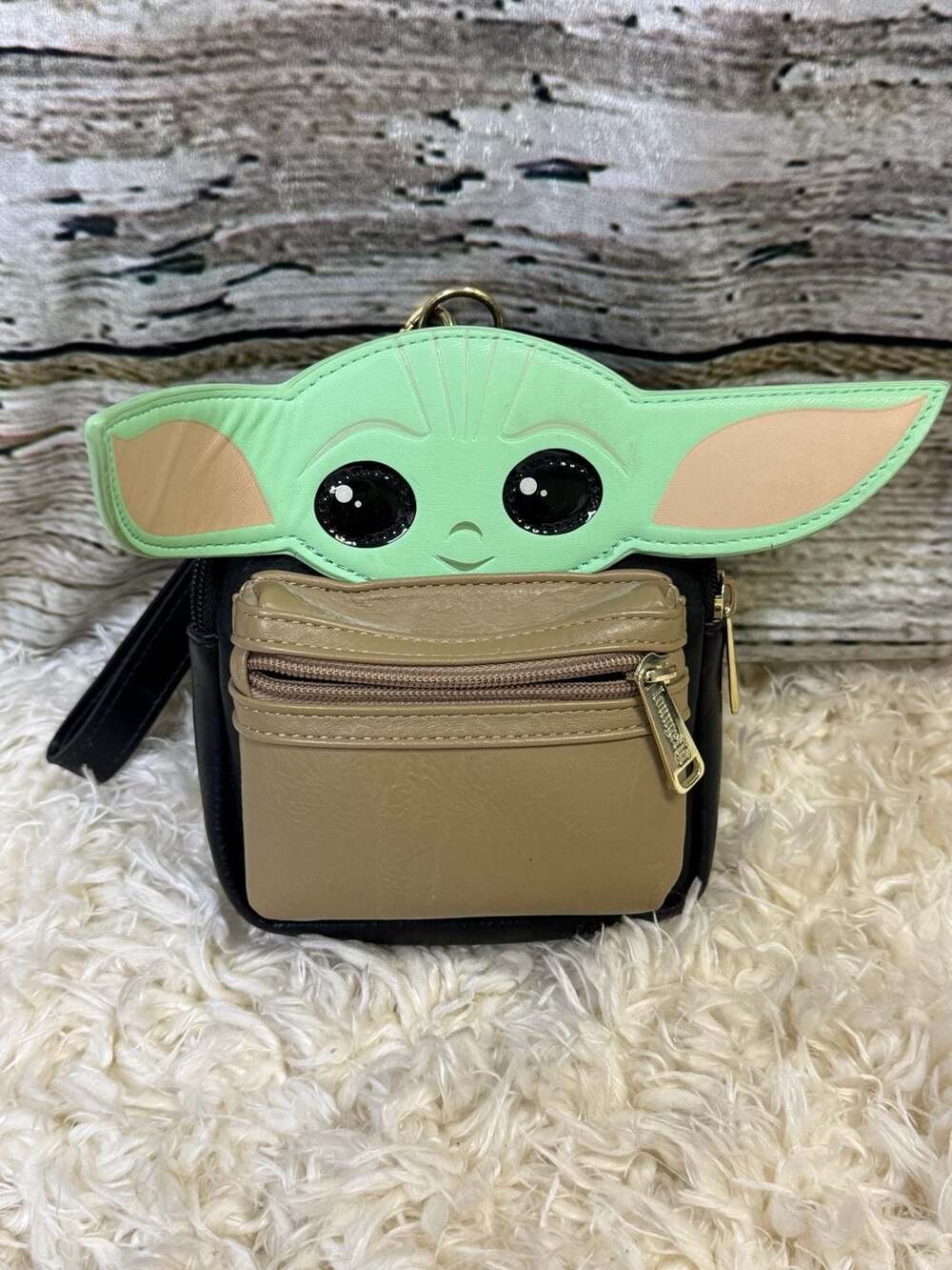 Loungefly Star Wars Grogu Wristlet Bag